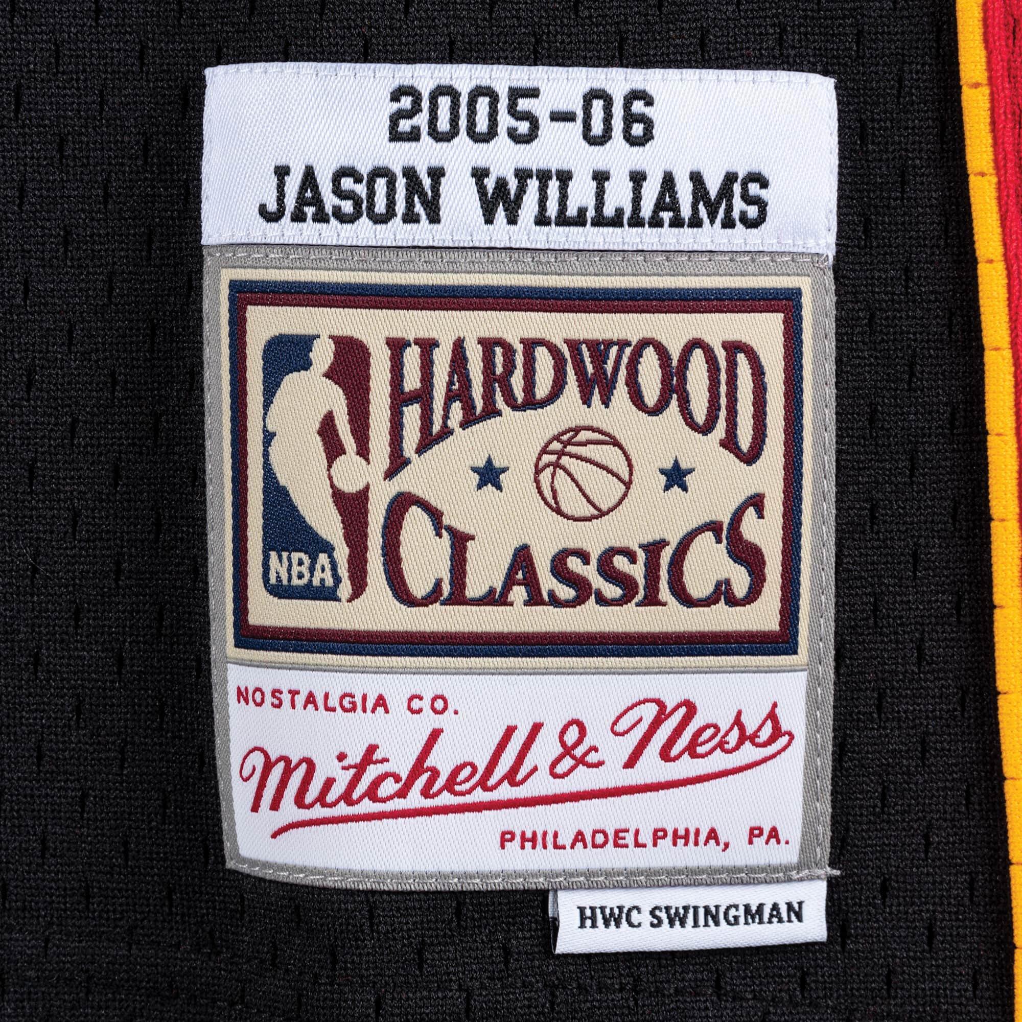 Mitchell And Ness Jerseys Jason Williams Miami Heat Mitchell & Ness NBA 05-06 Swingman Jersey - Black