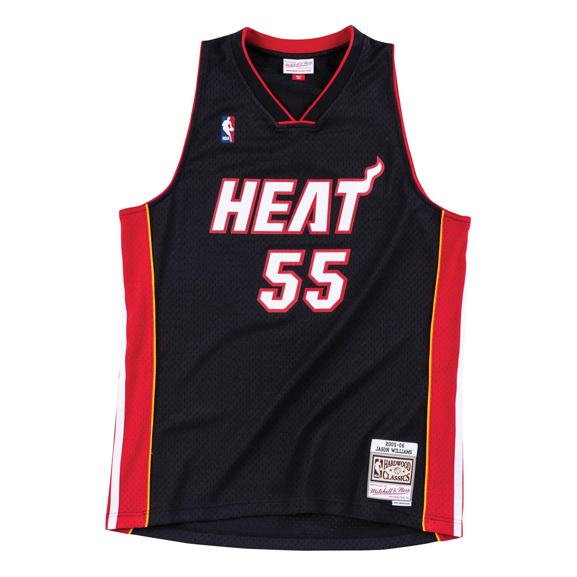 Mitchell And Ness Jerseys Jason Williams Miami Heat Mitchell & Ness NBA 05-06 Swingman Jersey - Black