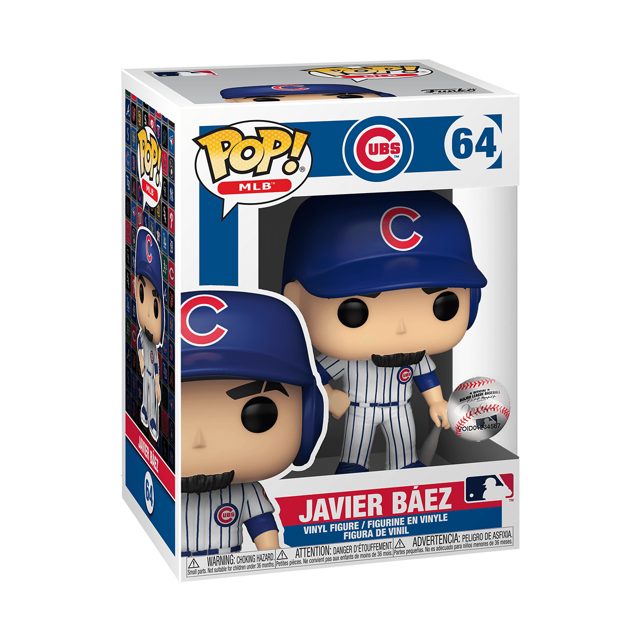Funko Figures Javier Baez Chicago Cubs MLB Funko Pop 3.75" Figure - Home