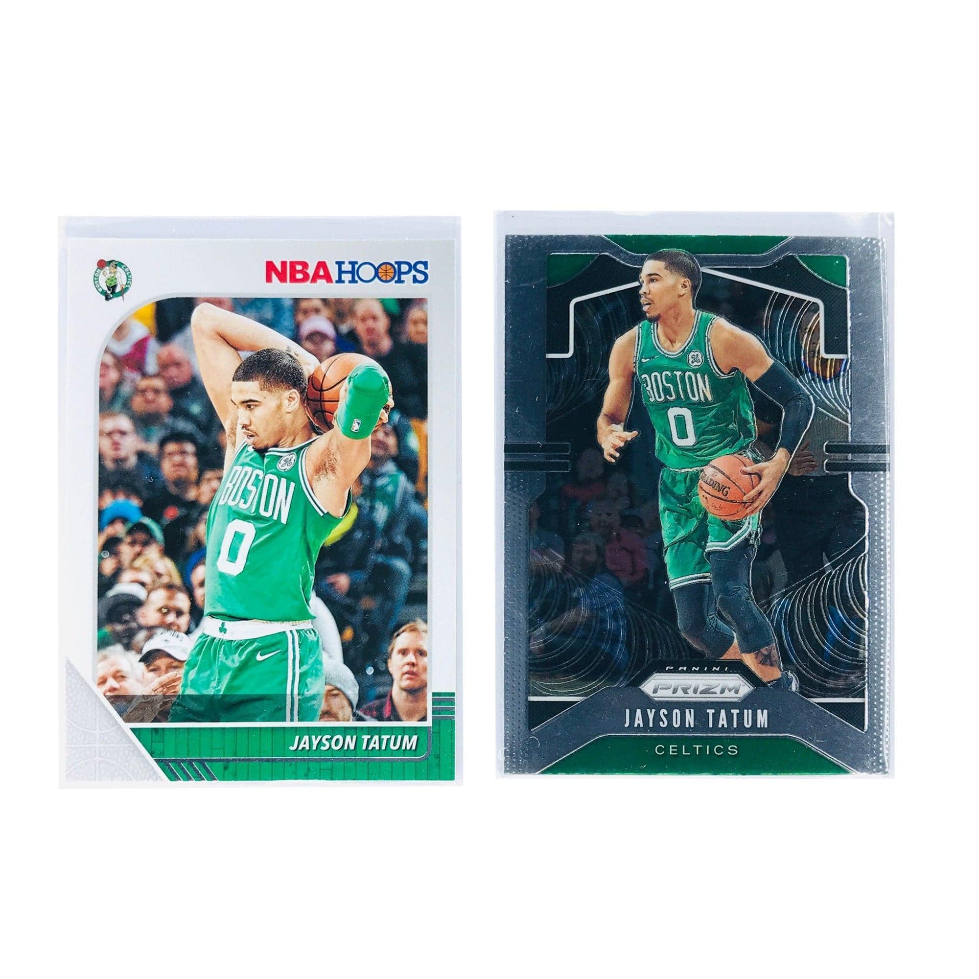 Panini Cards Jayson Tatum Boston Celtics 19-20 Panini NBA 2 Card Set