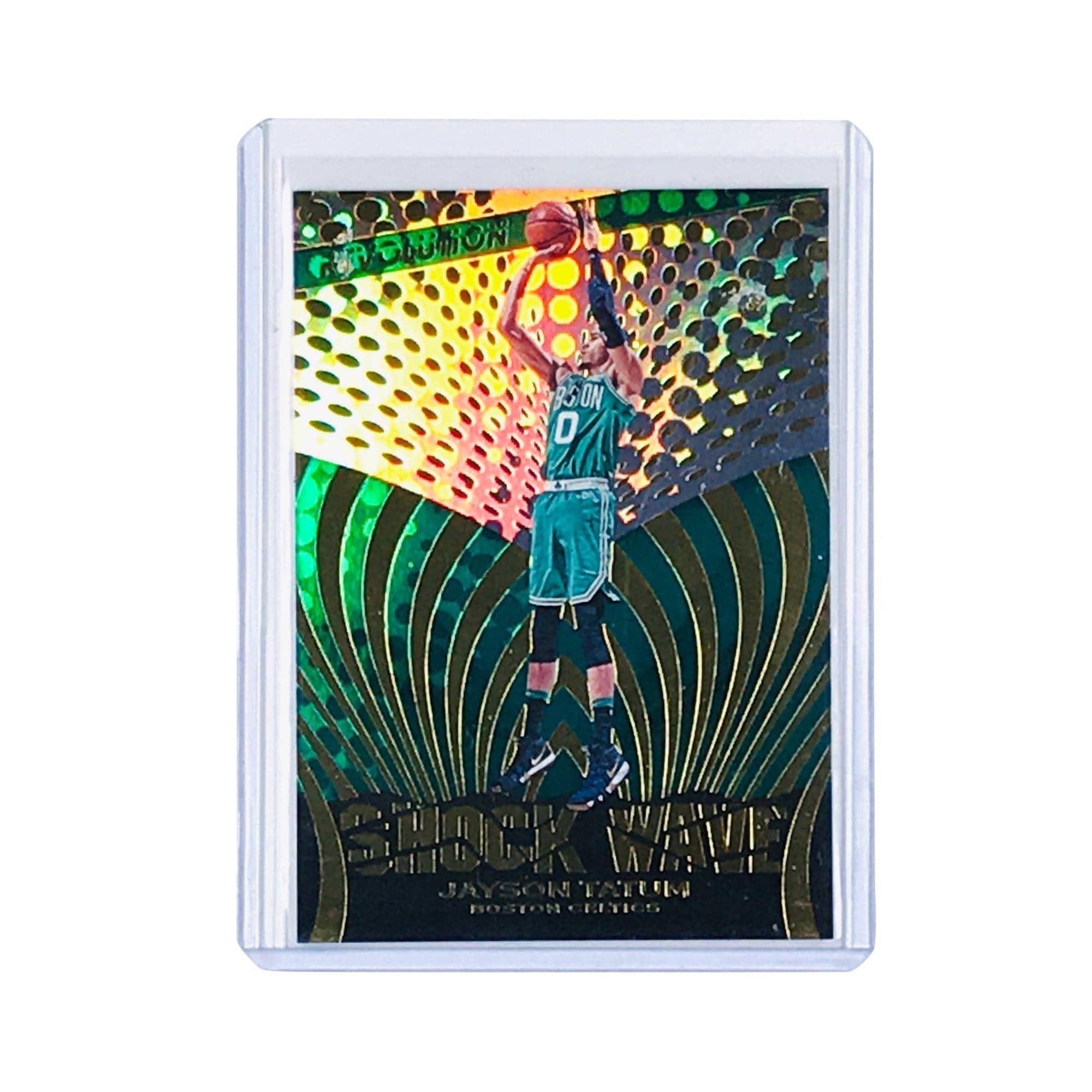 Panini Cards Jayson Tatum Boston Celtics 2019-20 Panini Revolution NBA Shock Wave Card