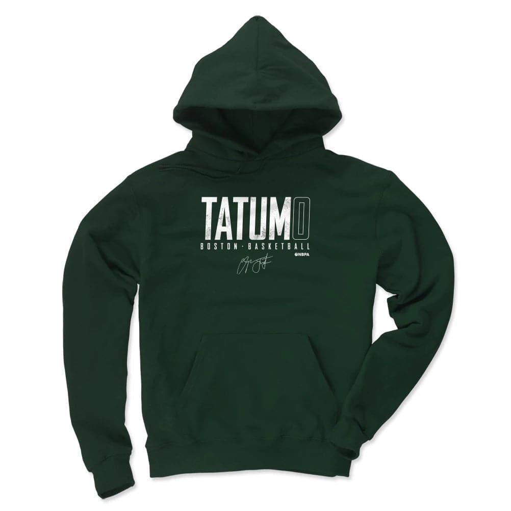 500 Level Jumpers Jayson Tatum Boston Celtics 500 Level NBA Elite Hoodie Jumper - Green