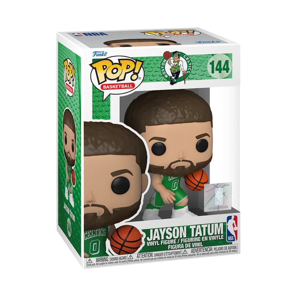 Funko Figures Jayson Tatum Boston Celtics Funko NBA City Edition Pop 3.75" Figure - Green