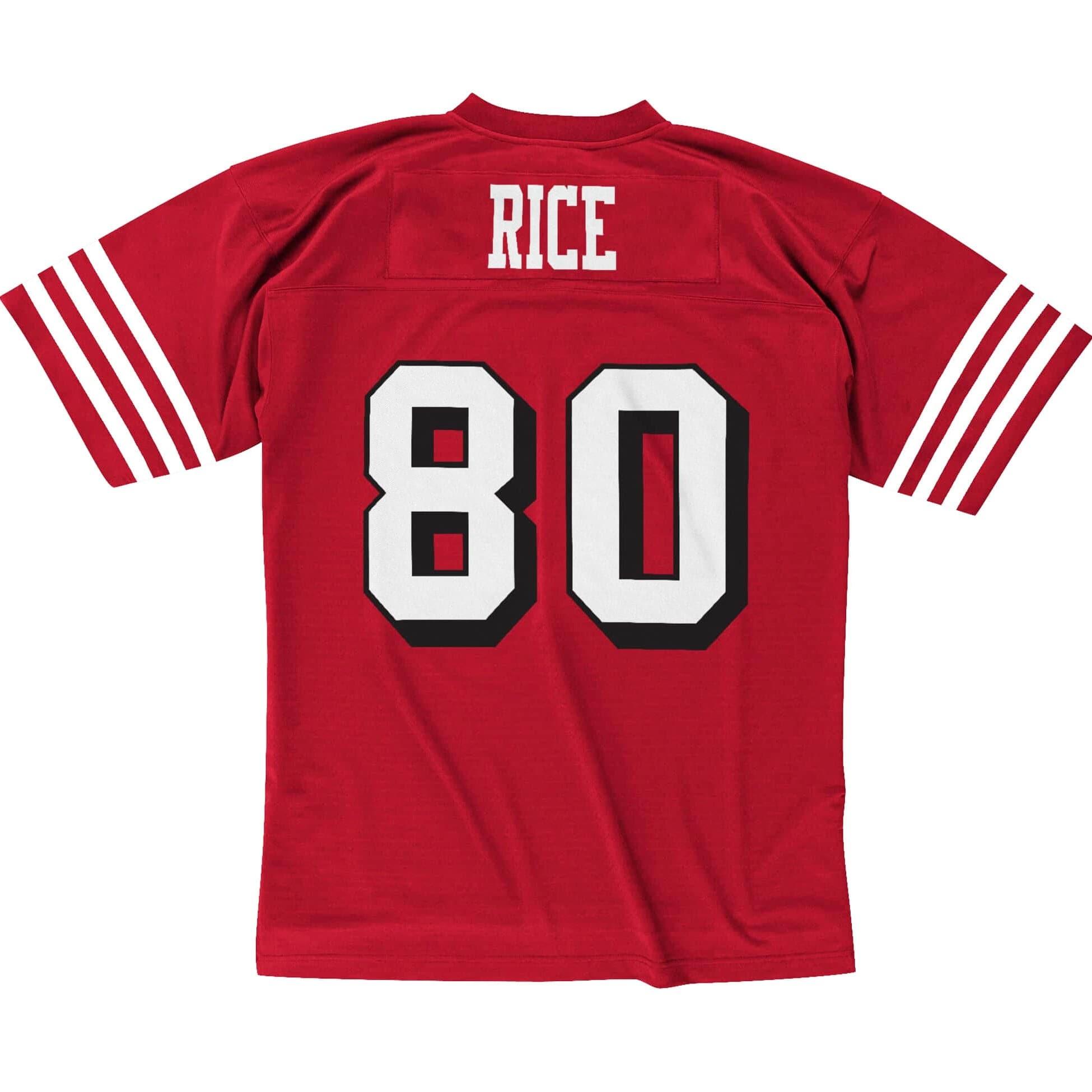Mitchell And Ness Jerseys Jerry Rice San Francisco 49ers Mitchell & Ness NFL 94 Legacy Jersey - Red