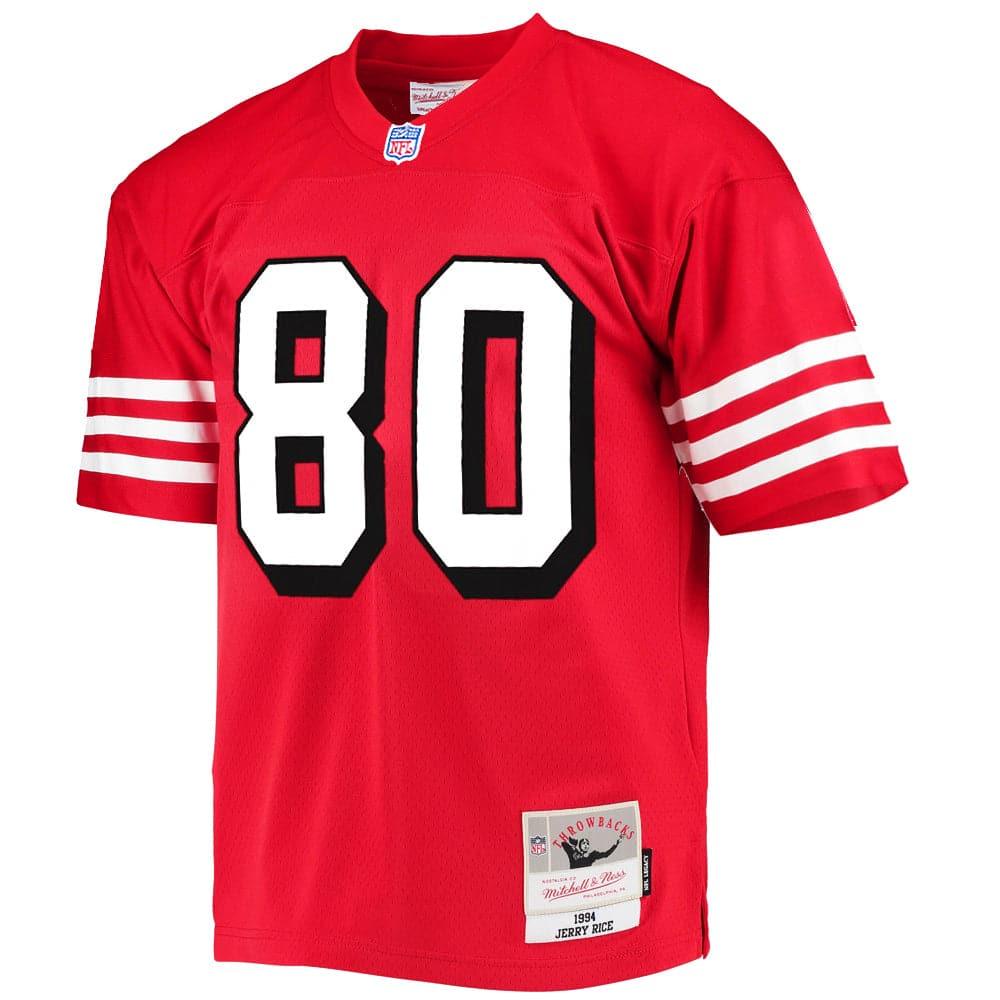 Mitchell And Ness Jerseys Jerry Rice San Francisco 49ers Mitchell & Ness NFL 94 Legacy Jersey - Red