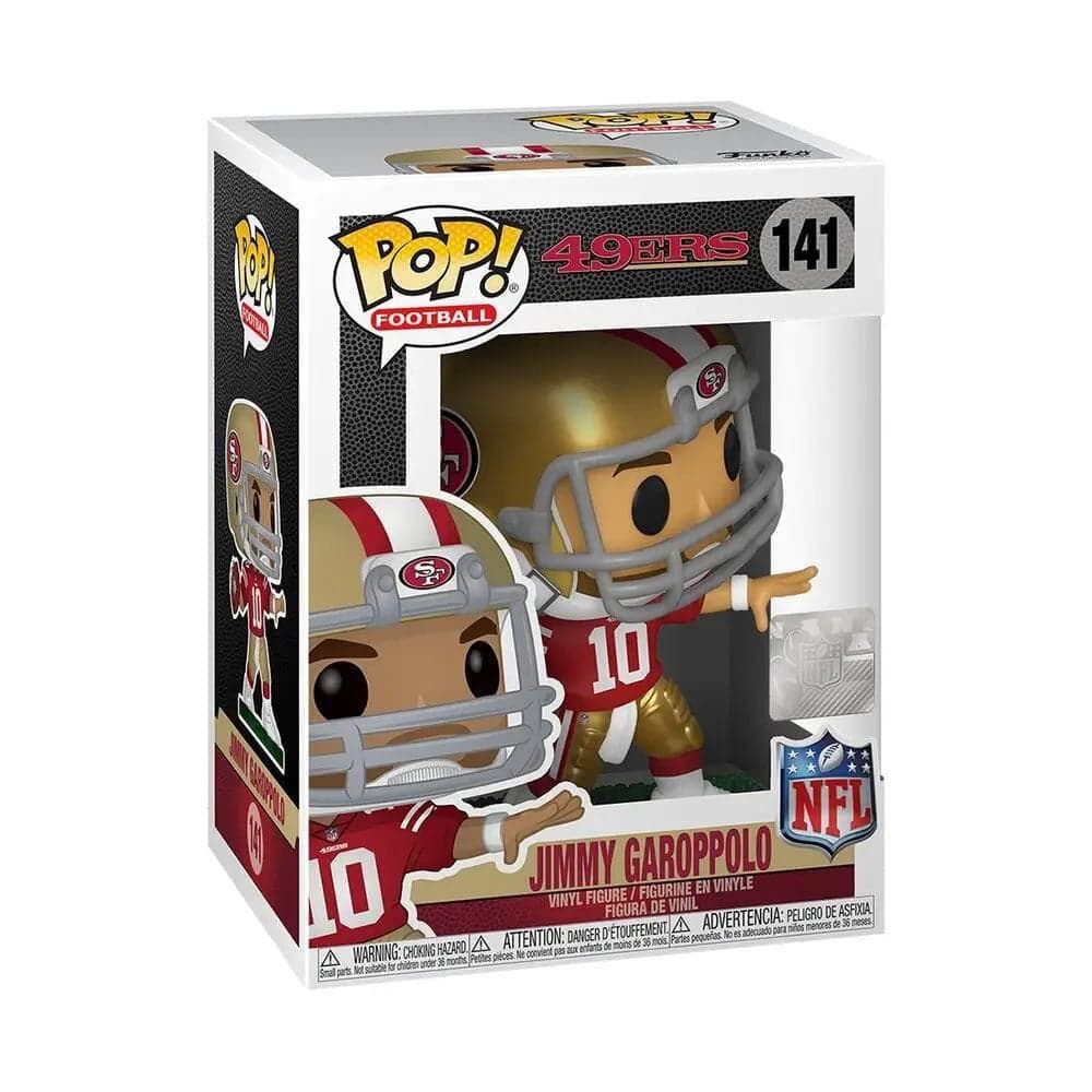 Funko Figures Jimmy Garoppolo San Francisco 49ers Funko NFL Pop Vinyl 3.75" 141 Figure - Red