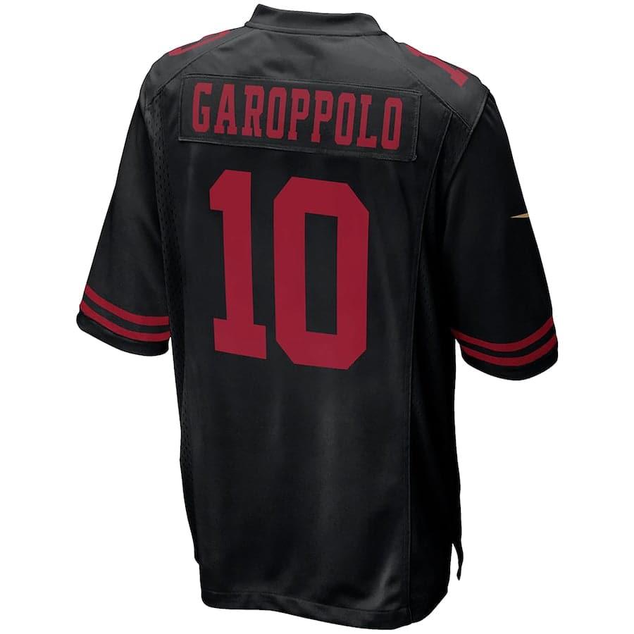 Nike Jerseys Jimmy Garoppolo San Francisco 49ers Nike NFL Game Jersey - Black