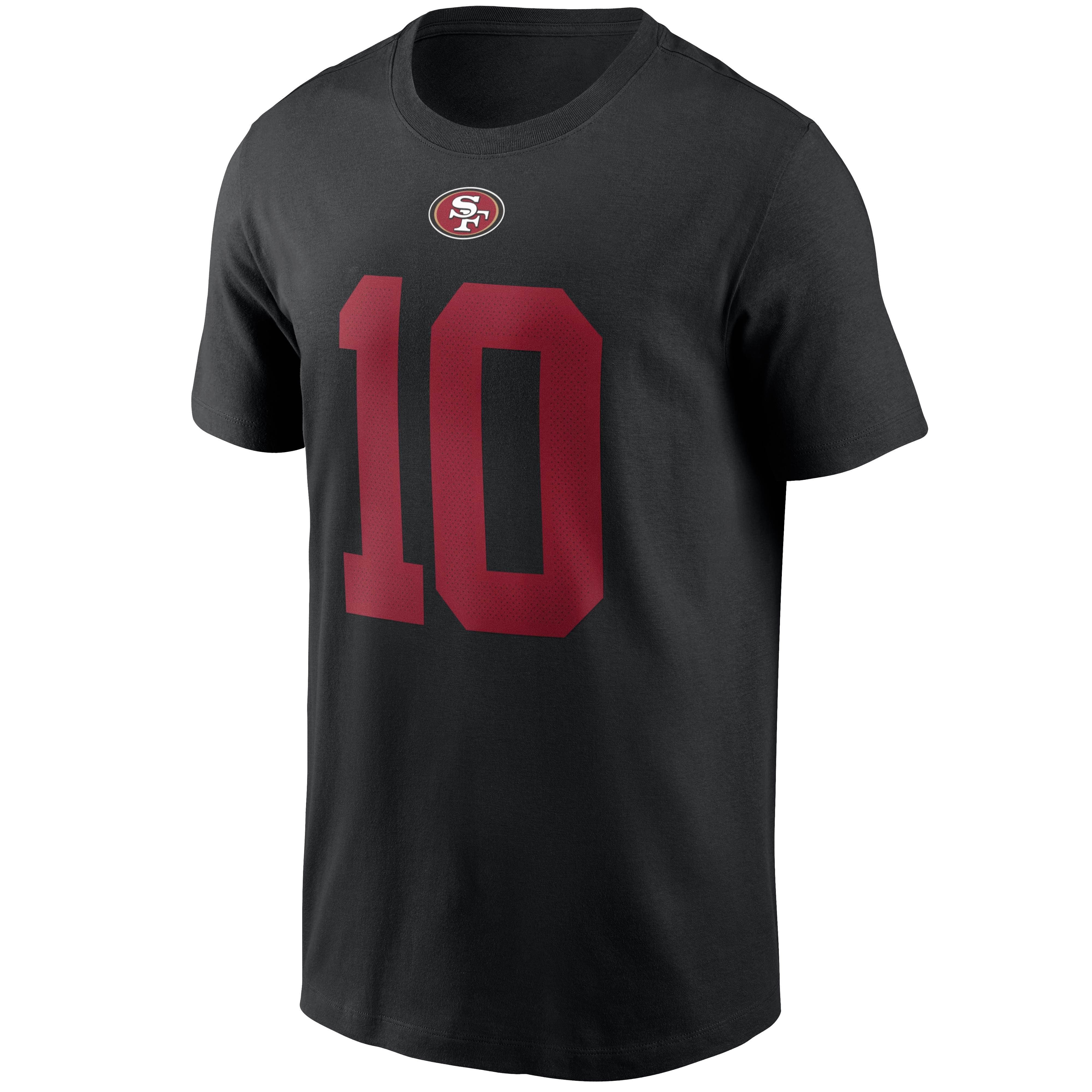 Nike T-Shirts Jimmy Garoppolo San Francisco 49ers Nike NFL Player Essential T-Shirt - Black