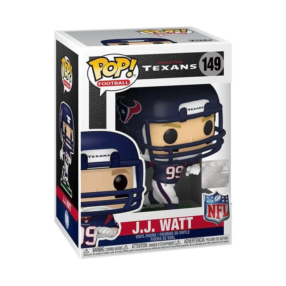 Funko Figures JJ Watt Houston Texans Funko NFL Pop Vinyl 3.75" 149 Figure - Navy