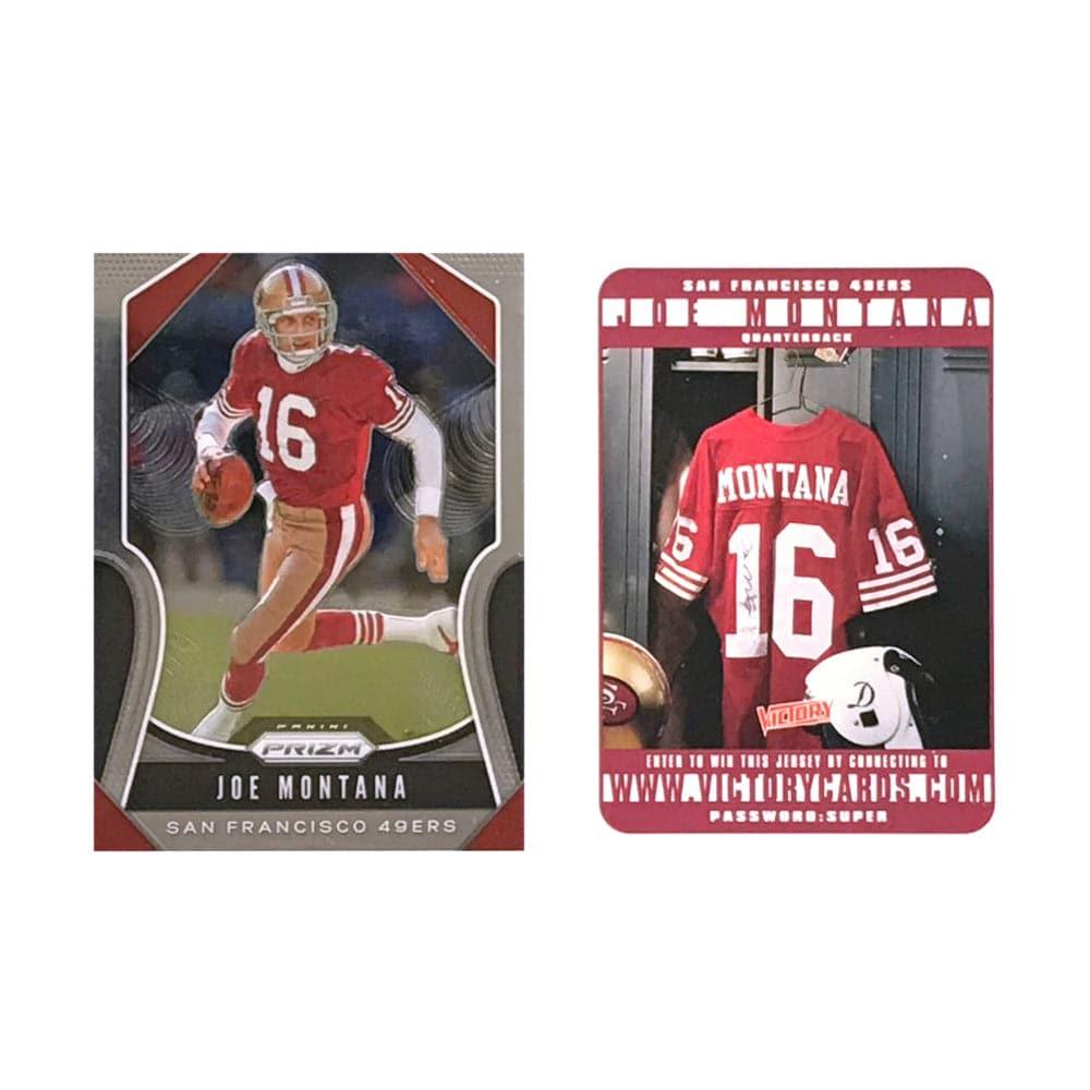 Panini Cards Joe Montana San Francisco 49ers 2019 Panini NFL 2 Insert Card Set