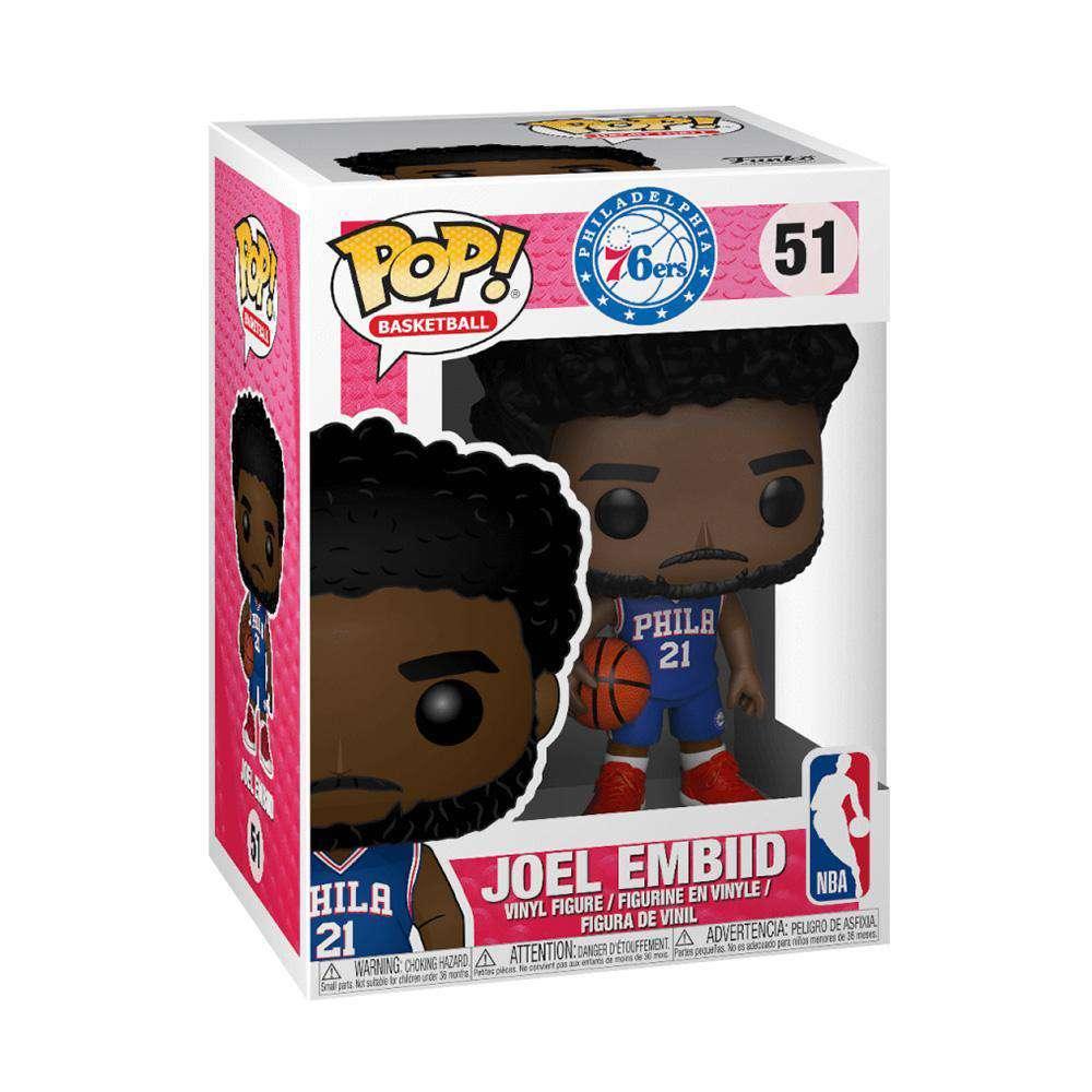 Funko Figures Joel Embiid Philadelphia 76ers Funko NBA Pop 3.75" Figure - Blue