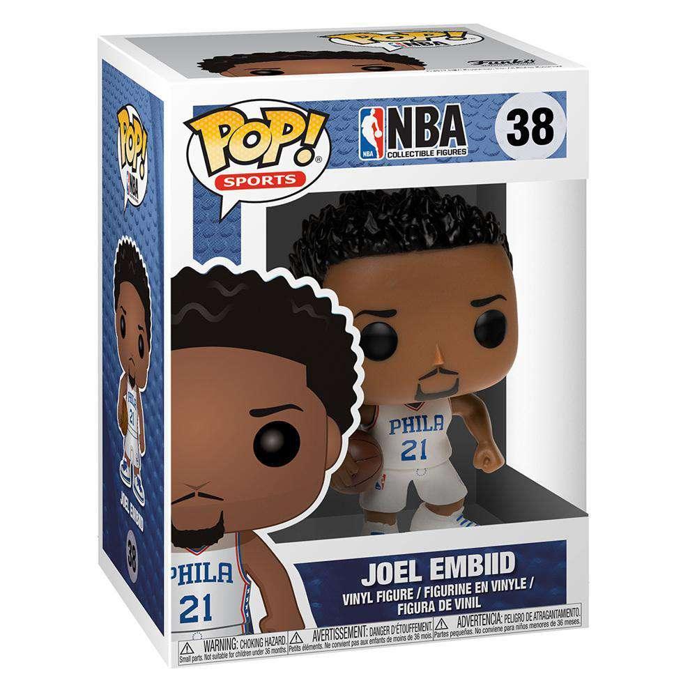 Funko Figures Joel Embiid Philadelphia 76ers Funko NBA Pop 3.75" Figure - White