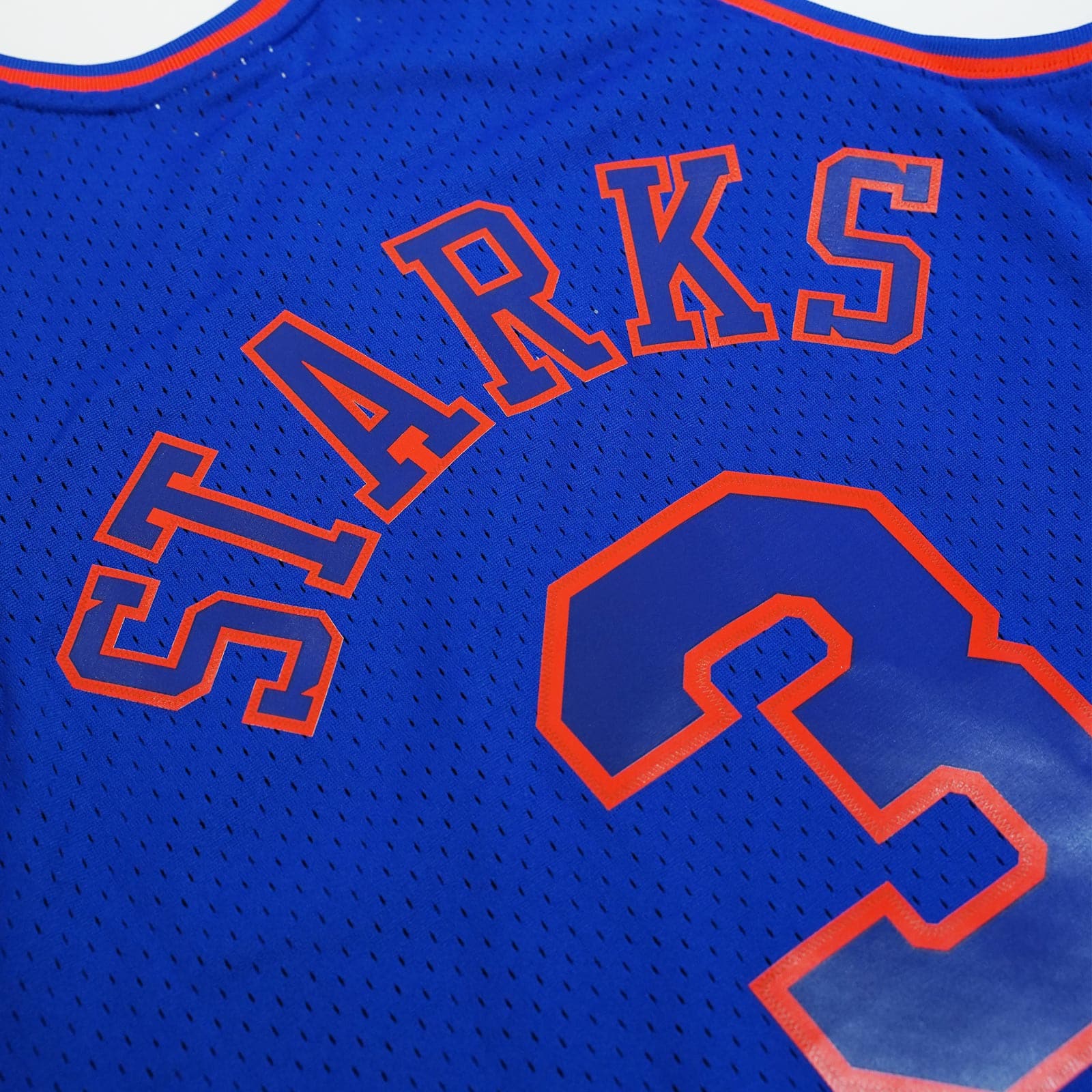 Mitchell And Ness Jerseys John Starks New York Knicks Mitchell & Ness NBA 96-97 Alt Swingman Jersey - Blue