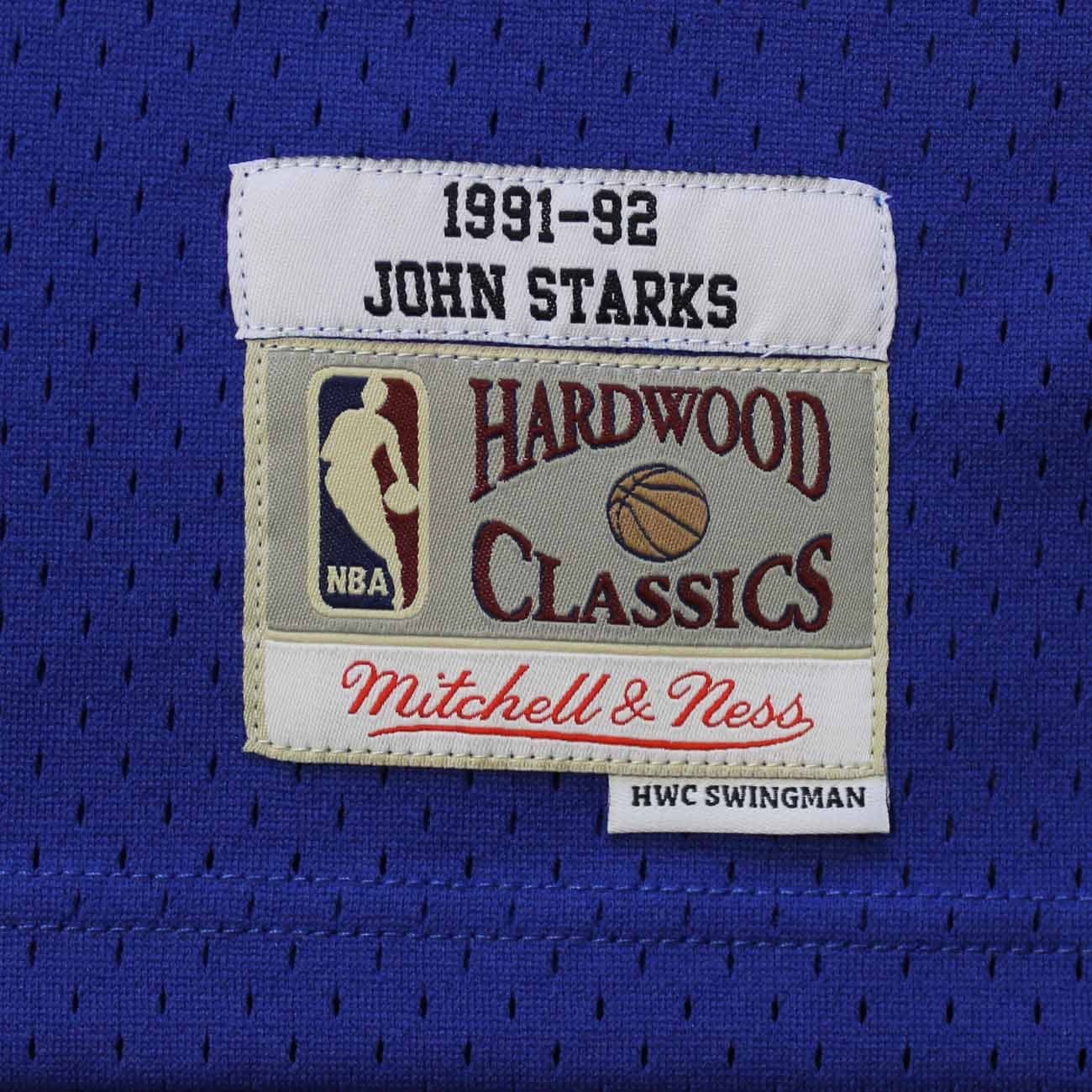 Mitchell And Ness Jerseys John Starks New York Knicks Mitchell & Ness NBA Swingman Jersey - Blue