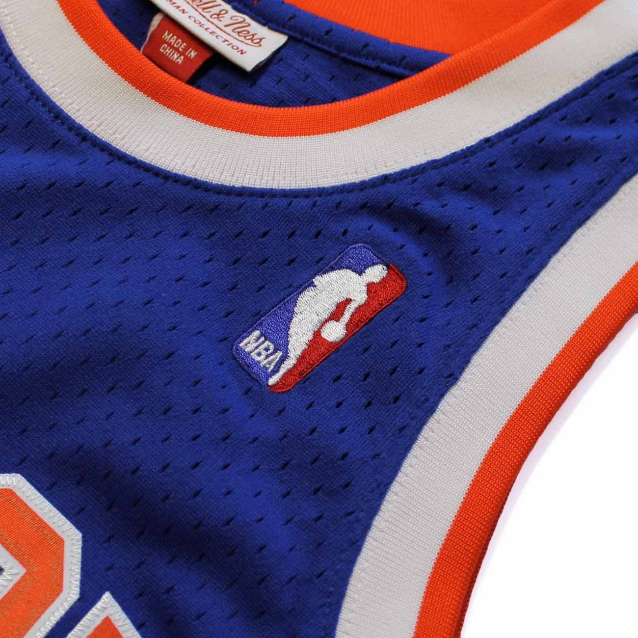 Mitchell And Ness Jerseys John Starks New York Knicks Mitchell & Ness NBA Swingman Jersey - Blue