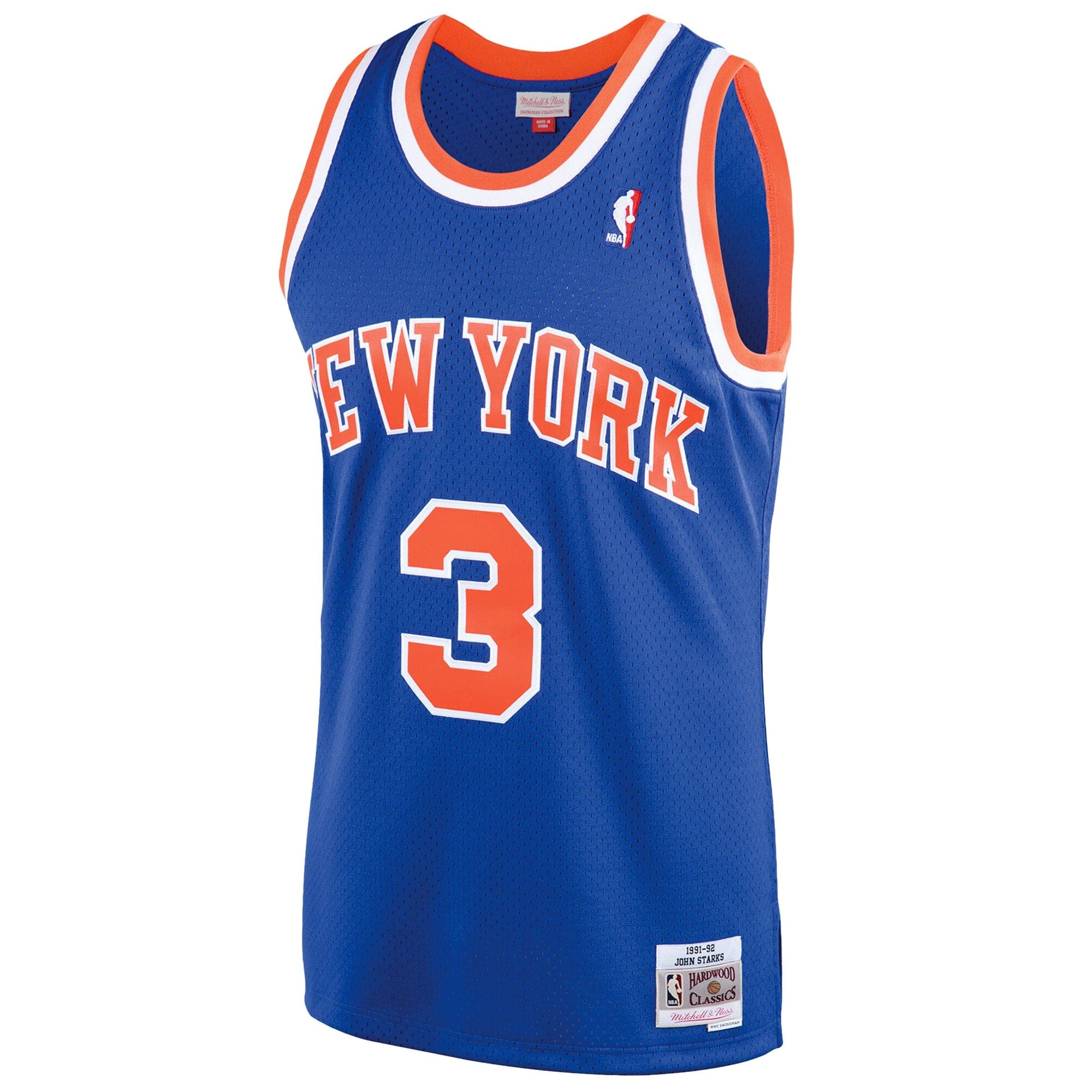 Mitchell And Ness Jerseys John Starks New York Knicks Mitchell & Ness NBA Swingman Jersey - Blue