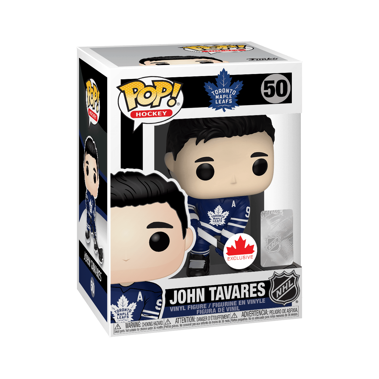 Funko Figures John Tavares Toronto Maple Leafs Funko NHL Pop Vinyl 50 Figure - Blue