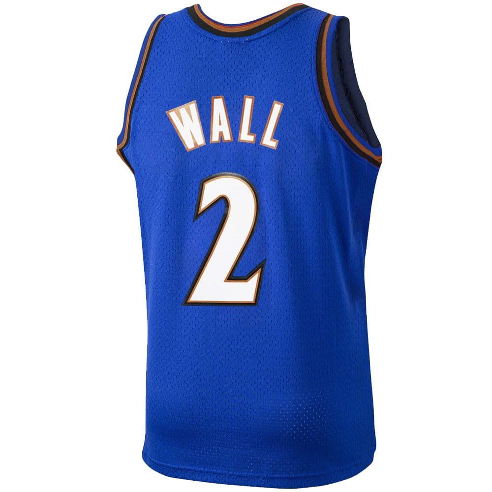 Mitchell And Ness Jerseys John Wall Washington Wizards Mitchell & Ness NBA 10-11 Road Swingman Jersey - Blue