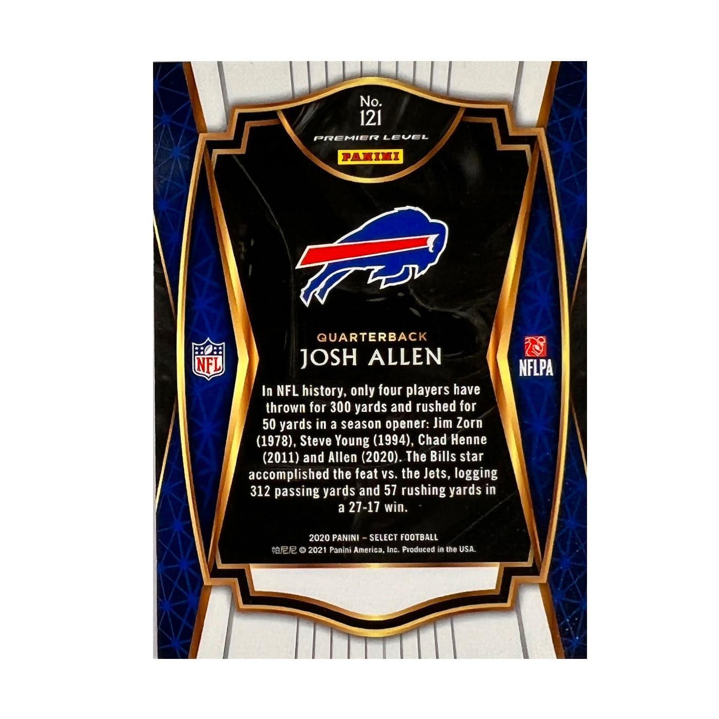 Panini Cards Josh Allen Buffalo Bills Panini NFL 20 Select Concourse Trading Card