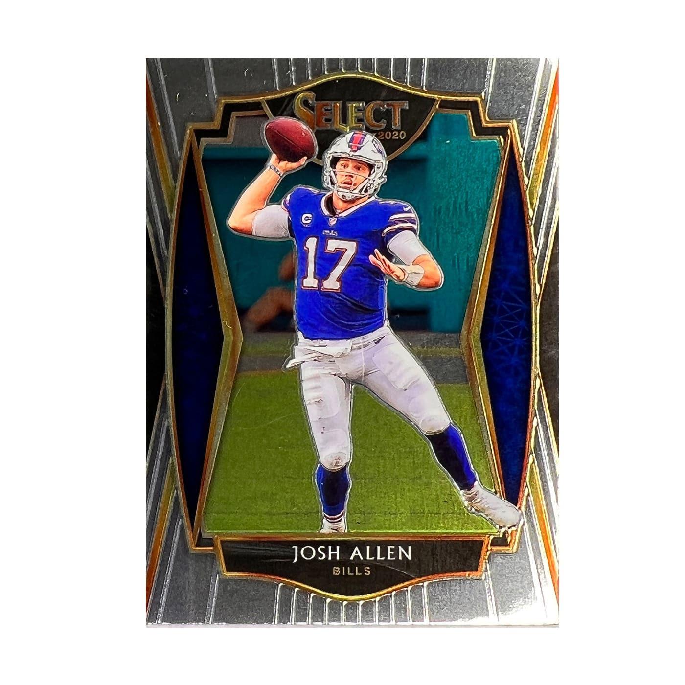 Panini Cards Josh Allen Buffalo Bills Panini NFL 20 Select Concourse Trading Card