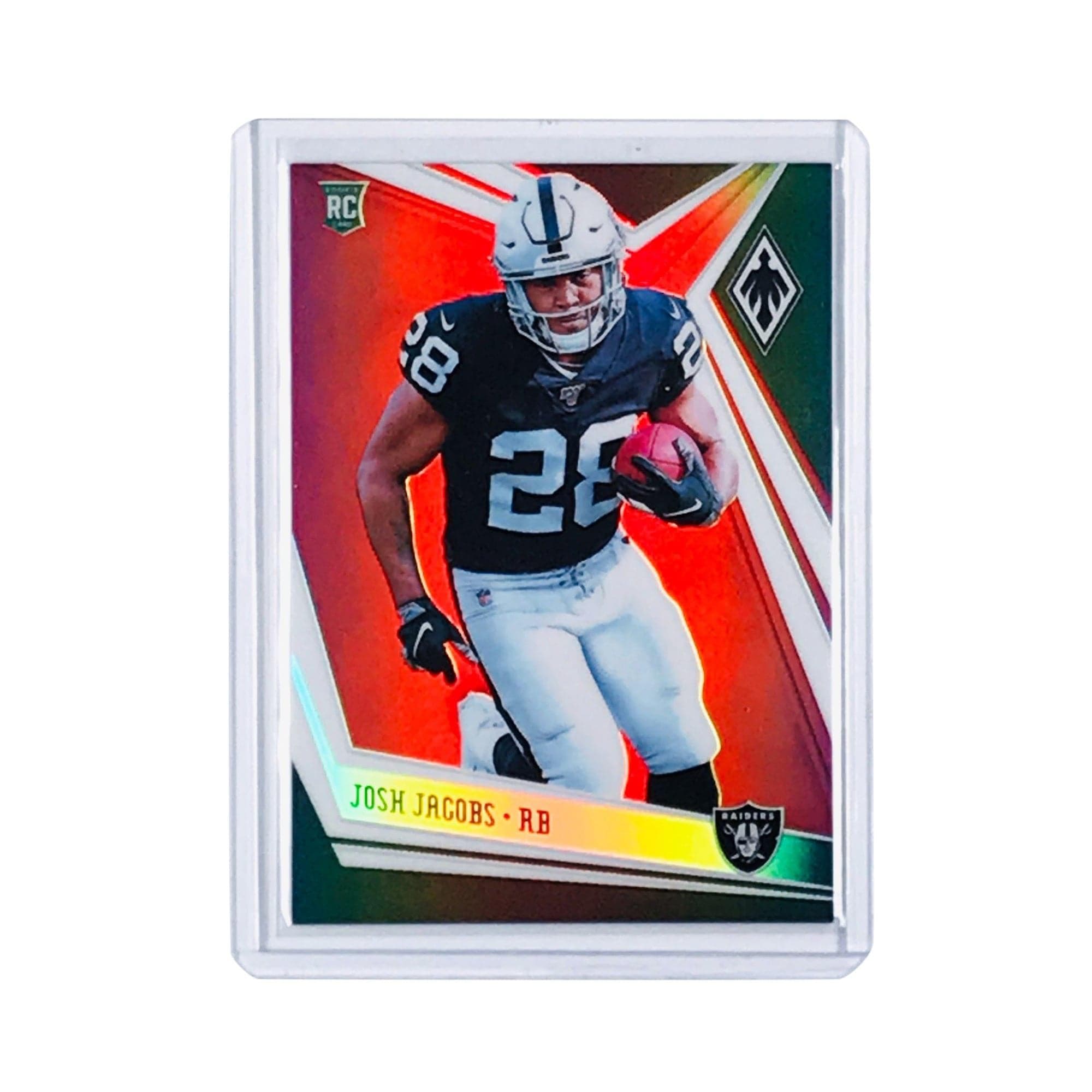 Panini Cards Josh Jacobs Las Vegas Raiders 2019 Panini Phoenix NFL Red /299 Rookie Card