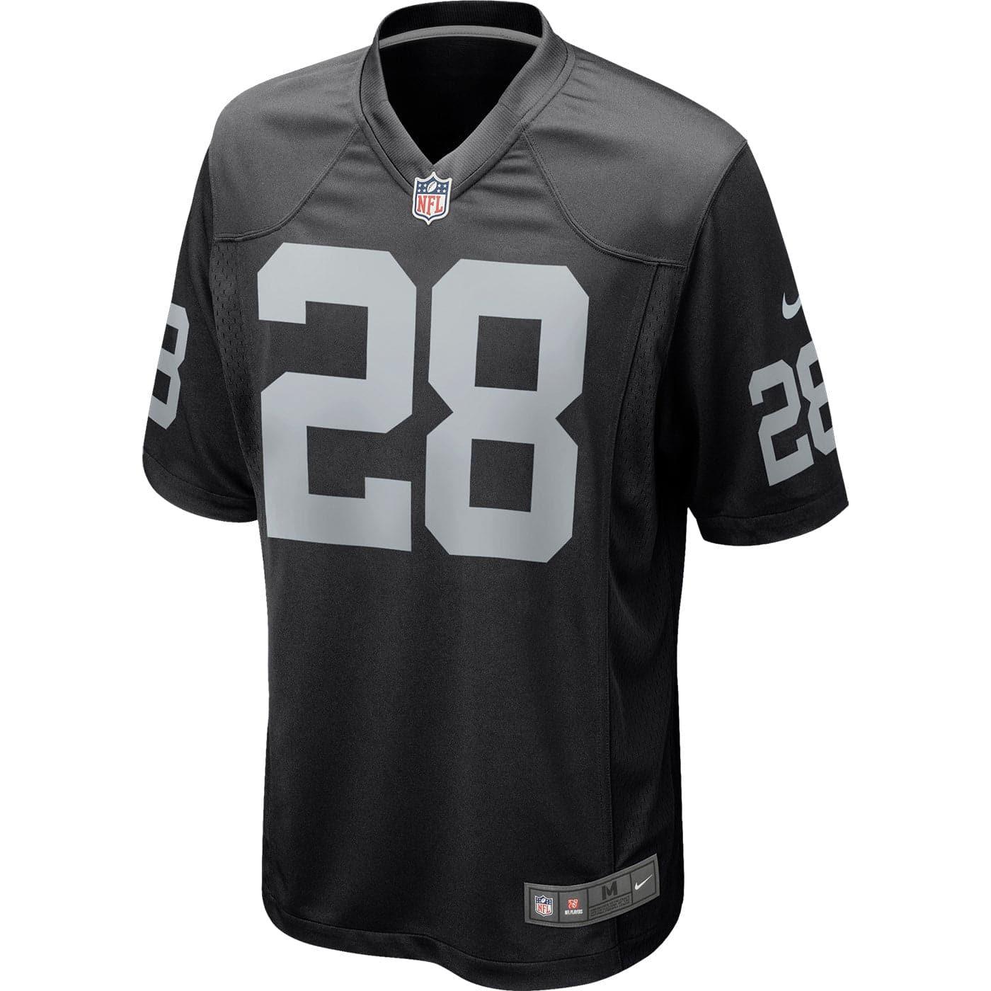 Nike Jerseys Josh Jacobs Las Vegas Raiders Nike NFL Game Jersey - Black