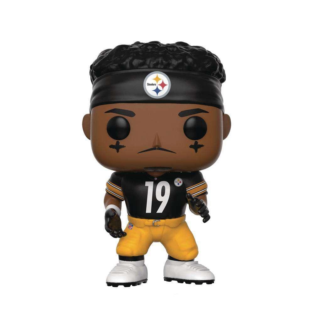 Funko Figures Juju Smith-Schuster Pittsburgh Steelers NFL Funko Pop Vinyl 3.75" Figure - Black