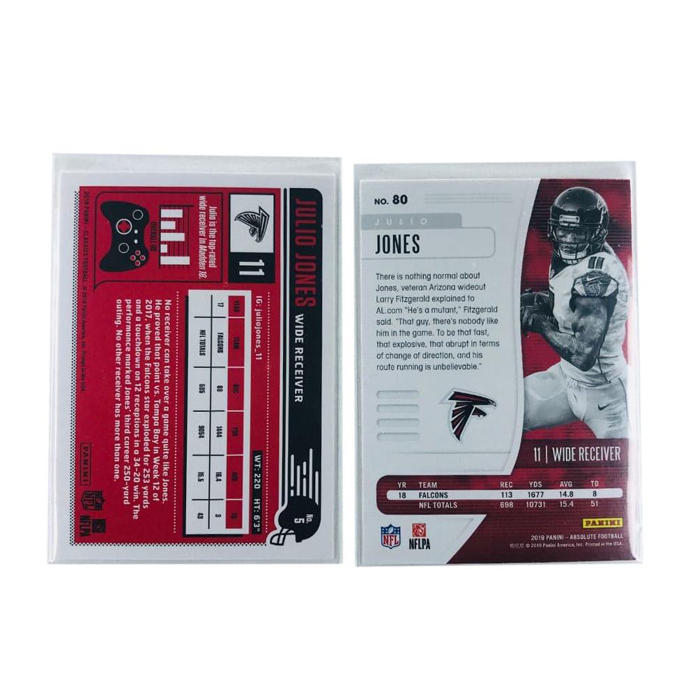 Panini Cards Julio Jones Atlanta Falcons Panini NFL 2 Card Numbered + Base Set