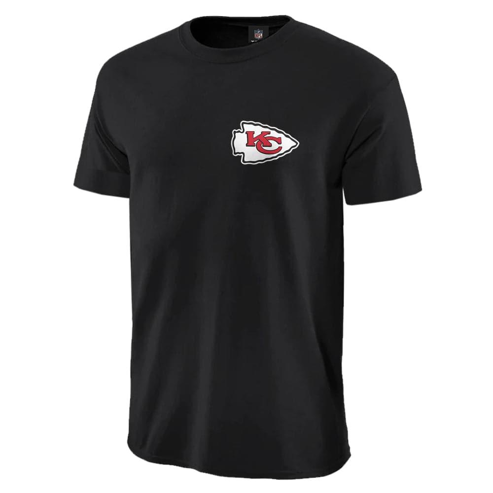Majestic Athletic T-Shirts Kansas City Chiefs Majestic NFL Gamily T-Shirt - Black