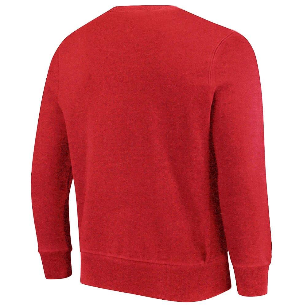 Majestic Athletic Jumpers Kansas City Chiefs Majestic NFL Vintage Arch Crew Jumper - Faded Red