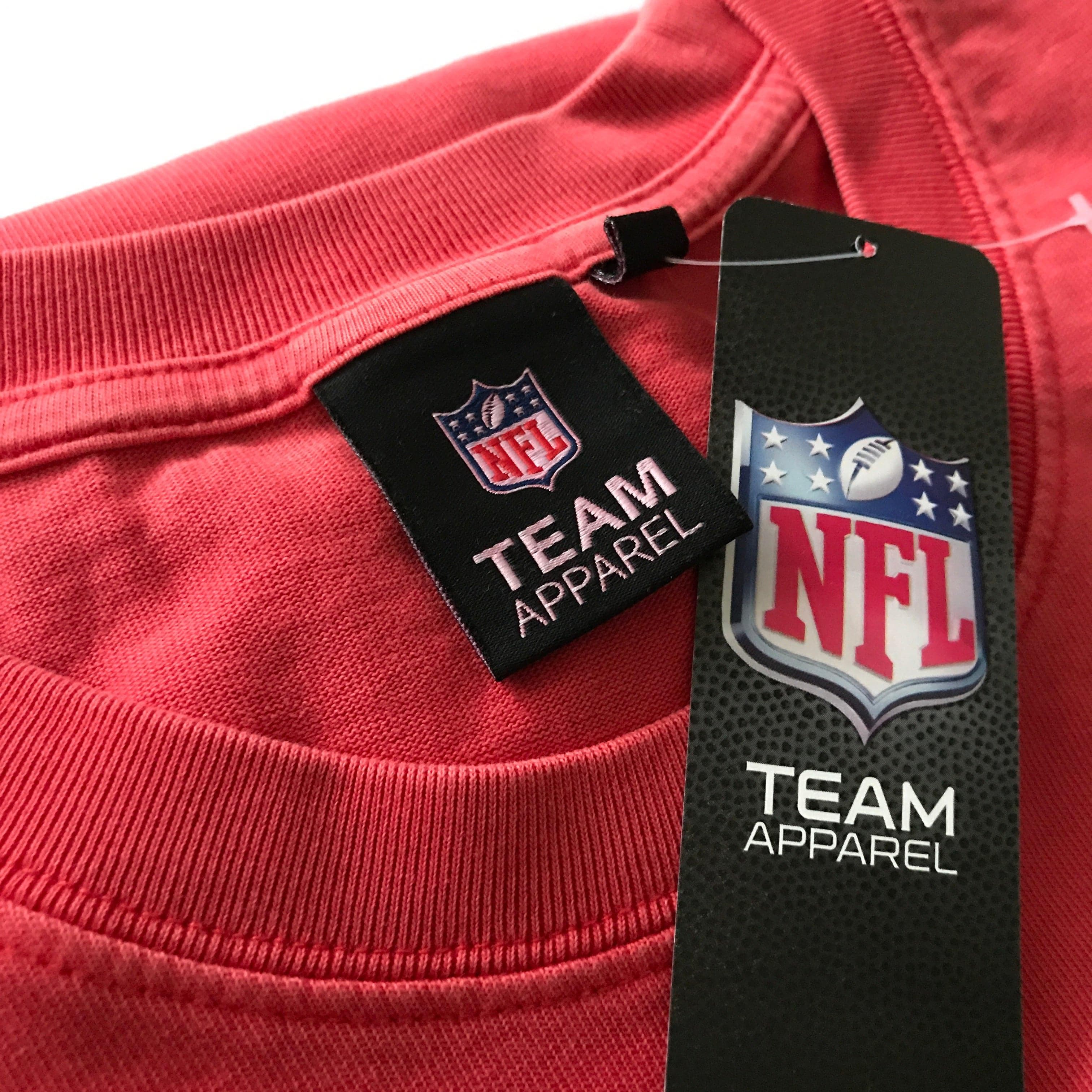 Majestic Athletic T-Shirts Kansas City Chiefs Majestic NFL Vintage Arch Oversized T-Shirt - Faded Red