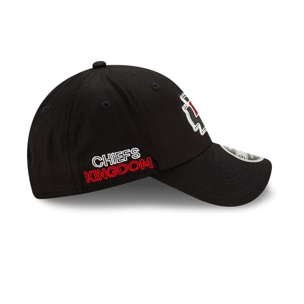 New Era Caps Kansas City Chiefs New Era NFL 2020 Draft 9FORTY Stretch Snapback Curve Hat - Black