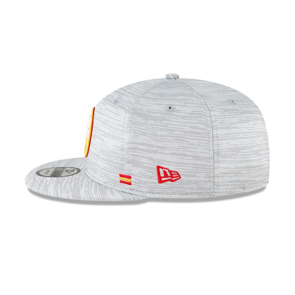New Era Caps Kansas City Chiefs New Era NFL 2020 Sideline 9FIFTY Snapback Hat - Grey
