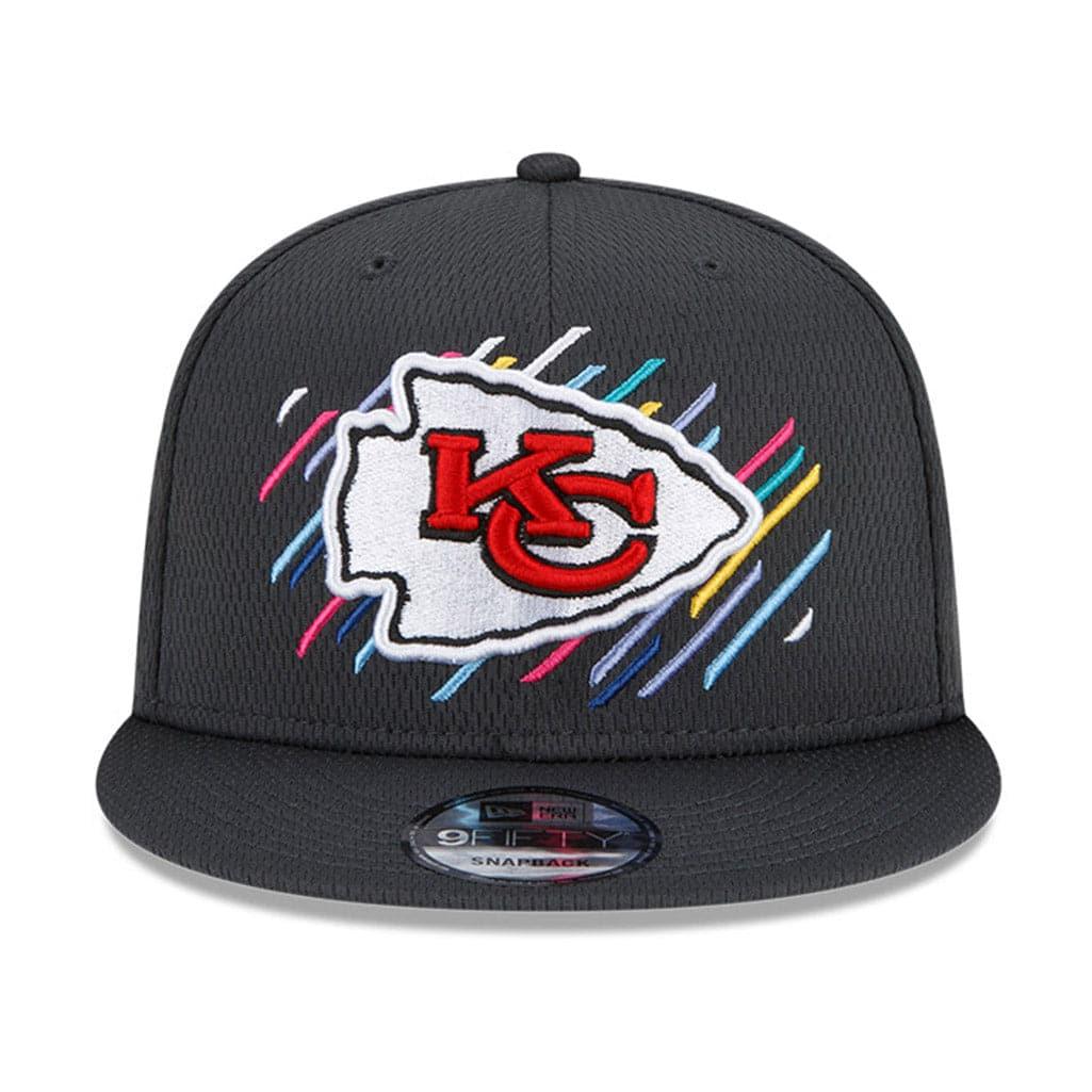 New Era Caps Kansas City Chiefs New Era NFL 2021 Crucial Catch 9FIFTY Snapback Hat - Steel