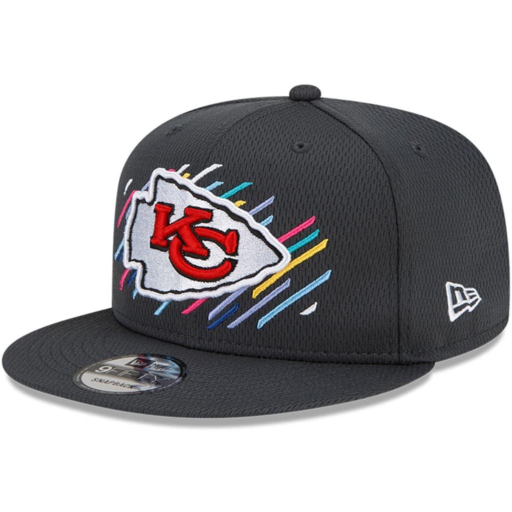 New Era Caps Kansas City Chiefs New Era NFL 2021 Crucial Catch 9FIFTY Snapback Hat - Steel