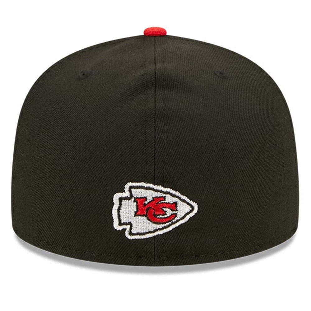 New Era Caps Kansas City Chiefs New Era NFL 2022 Draft On-Stage 59FIFTY Fitted Hat - Black
