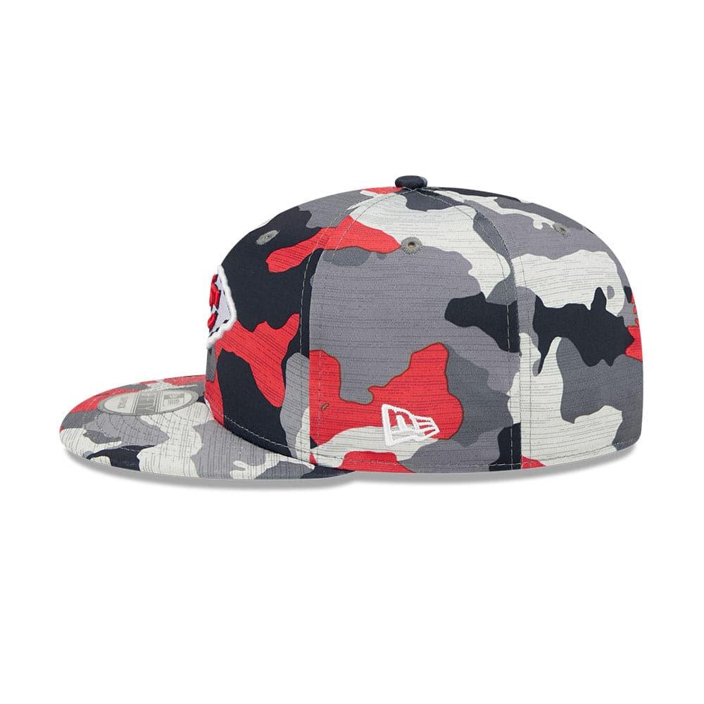New Era Caps Kansas City Chiefs New Era NFL 22 Training Camp 9FIFTY Snapback Hat - Camo