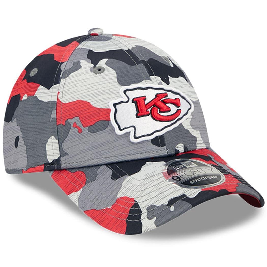 New Era Caps Kansas City Chiefs New Era NFL 22 Training Camp 9FORTY Stretch Snap Hat - Camo