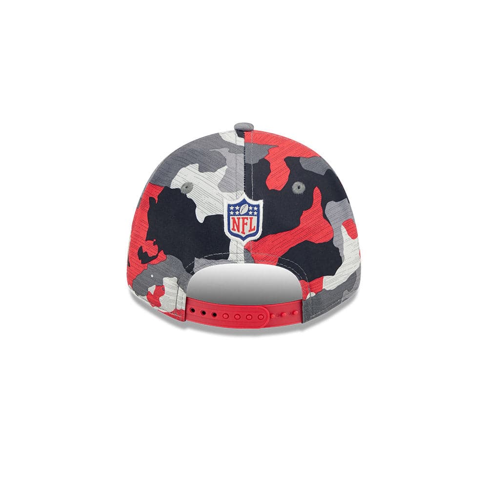 New Era Caps Youths Kansas City Chiefs New Era NFL 22 Training Camp Youths 9FORTY Stretch Snap Hat - Camo
