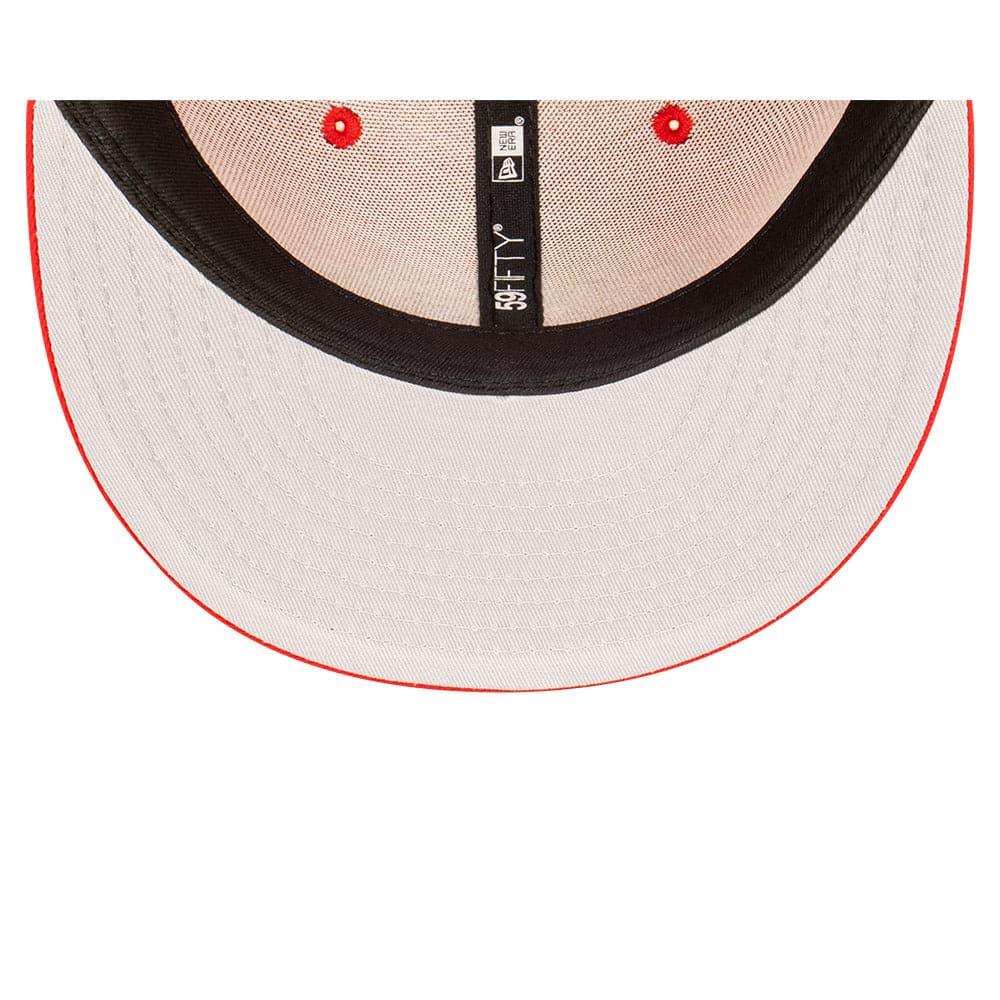 New Era Caps Kansas City Chiefs New Era NFL Back Script 59FIFTY Fitted Hat - Red