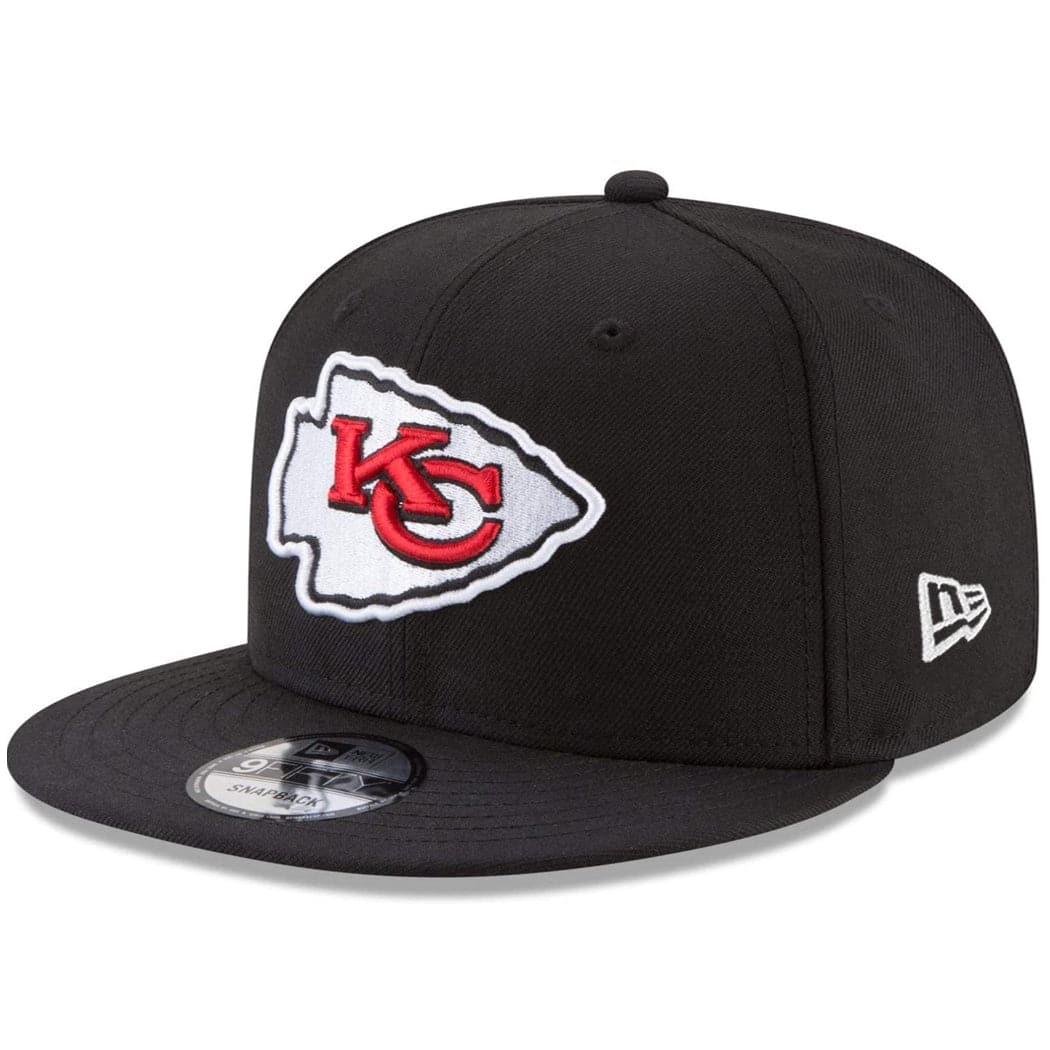 New Era Caps Kansas City Chiefs New Era NFL Team 9FIFTY Snapback Hat - Black