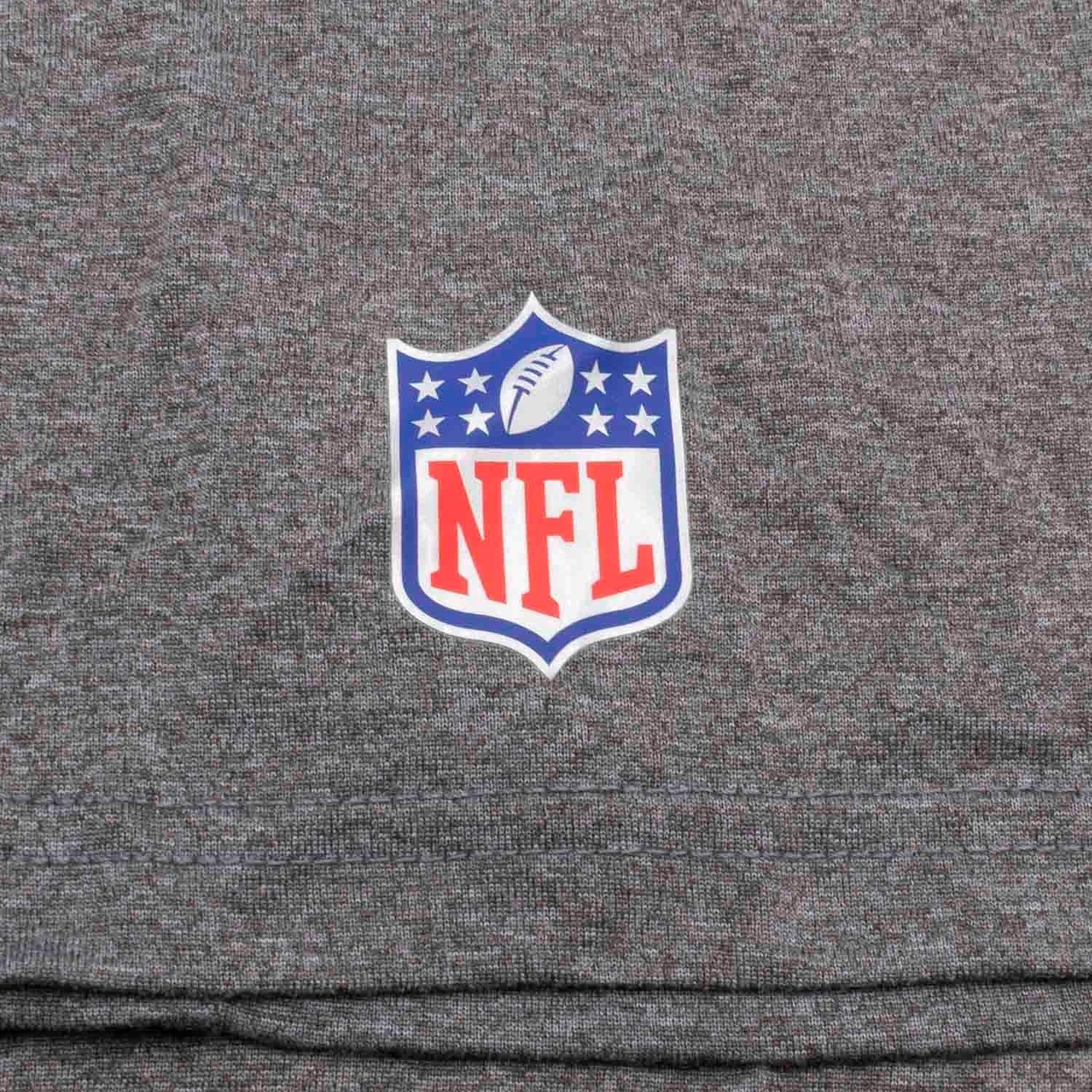 Nike T-Shirts Kansas City Chiefs Nike NFL Team Name Sideline Legend Performance T-Shirt - Charcoal Heather