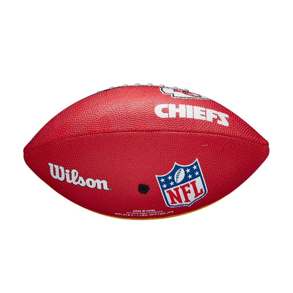 Wilson Sporting Goods Balls Kansas City Chiefs Wilson NFL Team Tailgate Junior Size Football