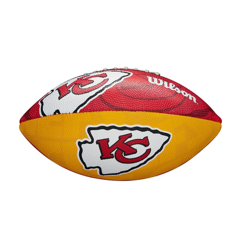 Wilson Sporting Goods Balls Kansas City Chiefs Wilson NFL Team Tailgate Junior Size Football