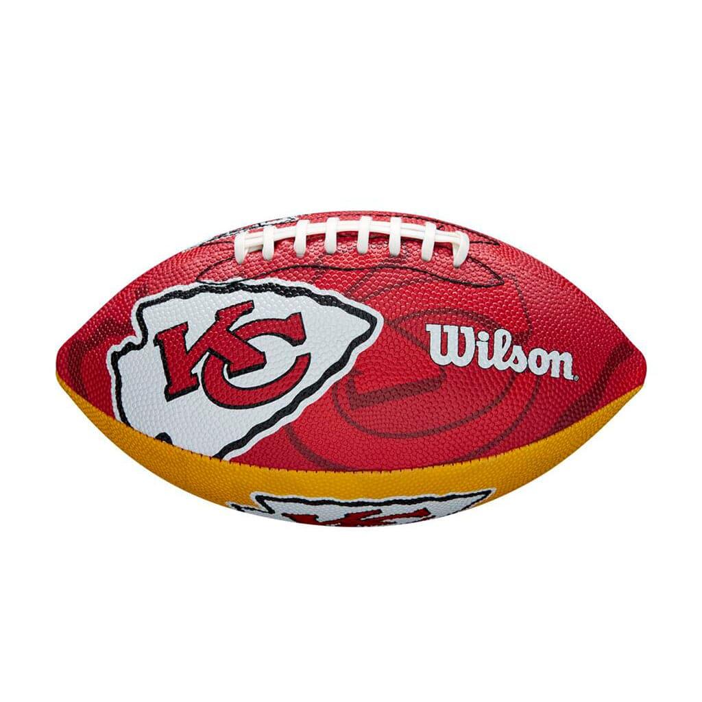 Wilson Sporting Goods Balls Kansas City Chiefs Wilson NFL Team Tailgate Junior Size Football