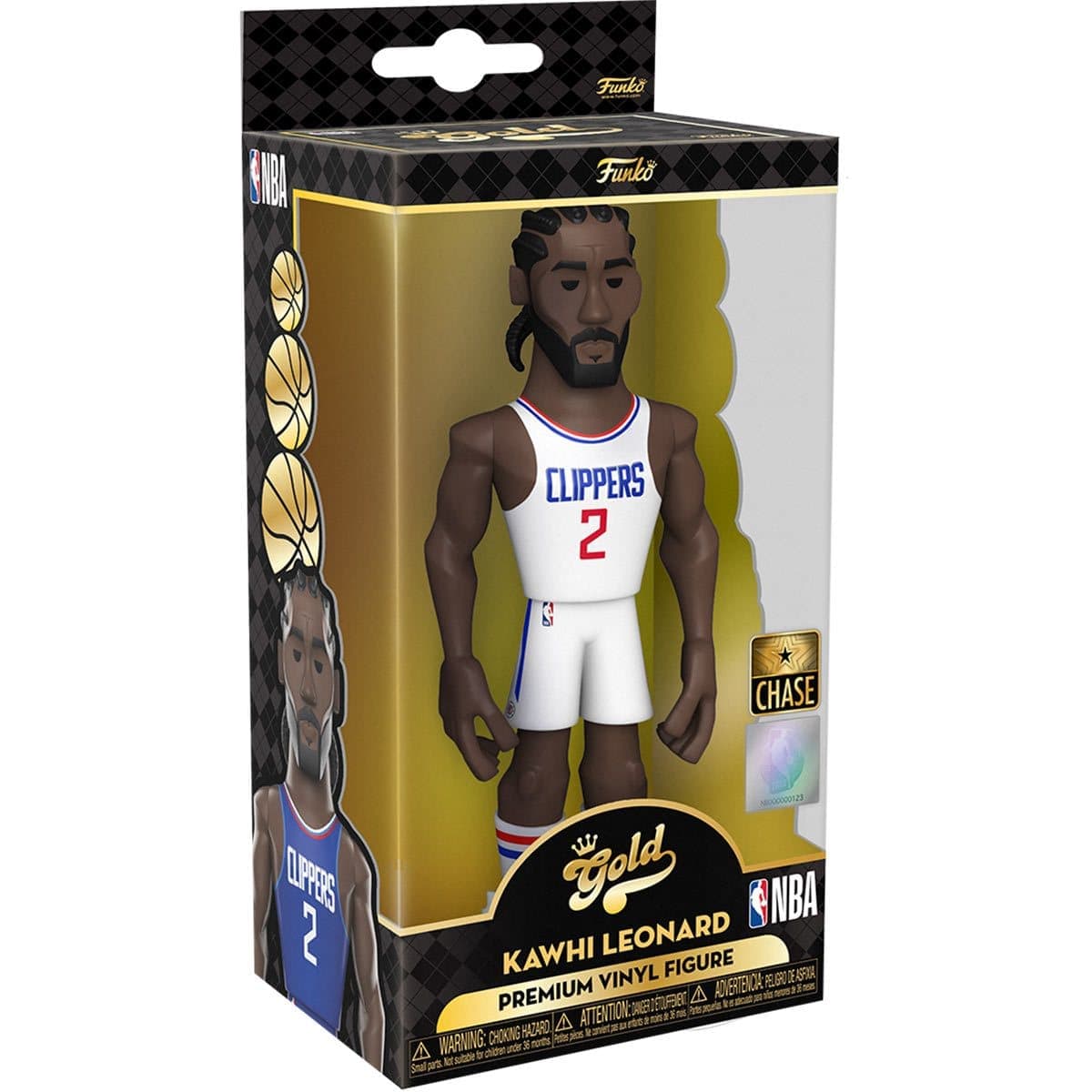 Funko Figures Kawhi Leonard Los Angeles Clippers Funko NBA 5" Vinyl Gold Figure