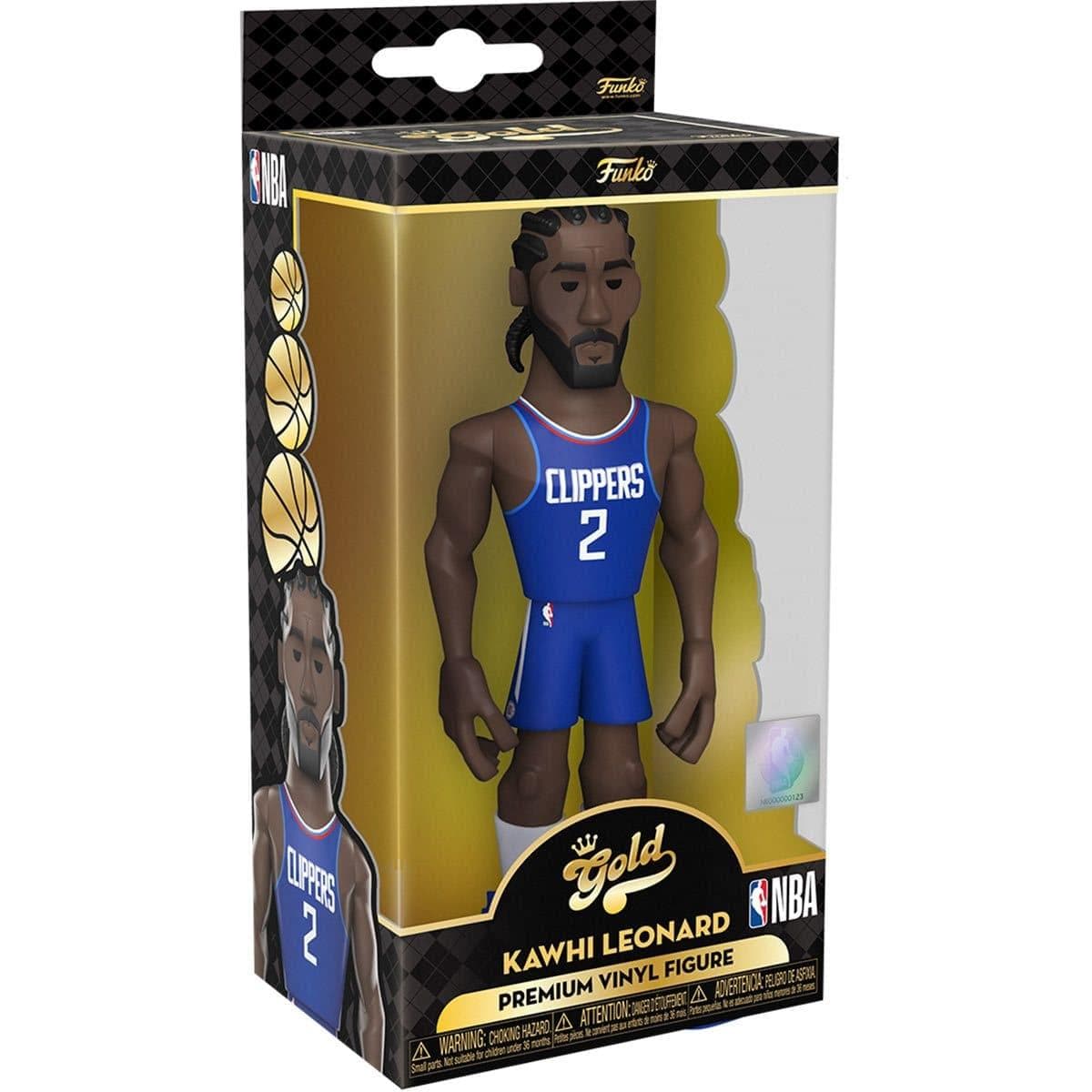 Funko Figures Kawhi Leonard Los Angeles Clippers Funko NBA 5" Vinyl Gold Figure