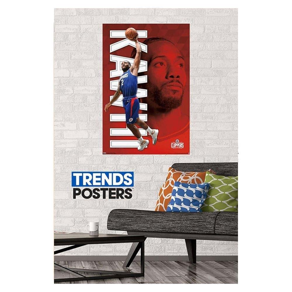 Trends International Posters Kawhi Leonard Los Angeles Clippers Trends NBA 57 x 86cm Poster