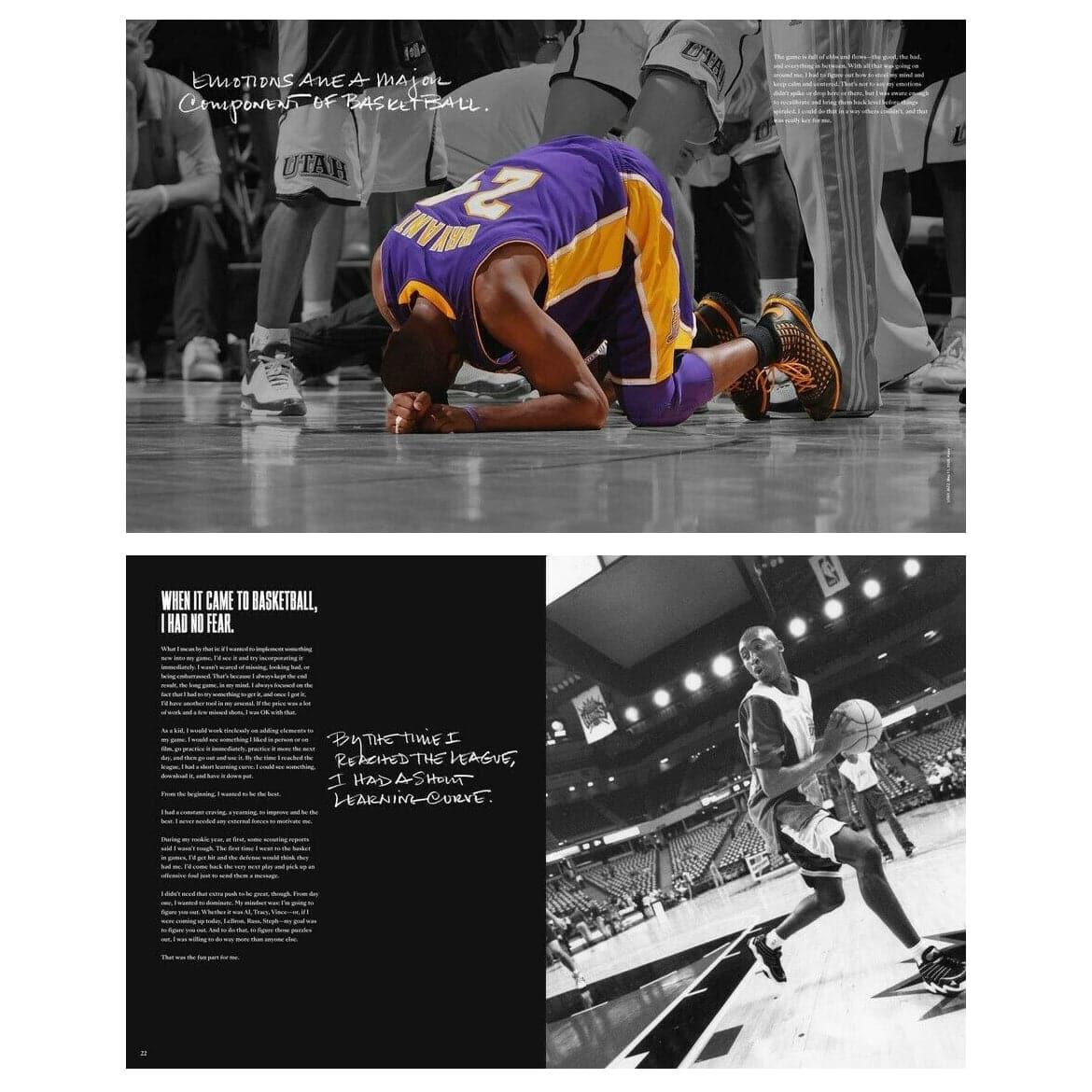 The Mamba Mentality Kobe Bryant Los Angeles Lakers NBA Hardcover Book