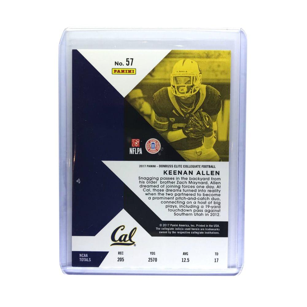 Panini Cards Keenan Allen Los Angeles Chargers 2017 Panini Donruss Elite Collegiate NFL 19/25 Card